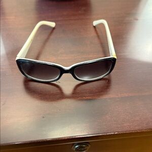 Kate Spade Black and Cream Sunglasses